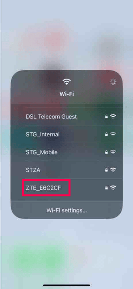 MTN LTE Wi-Fi SSID network name 