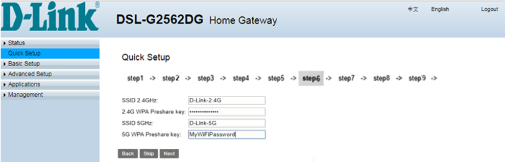 The different usernames and password for the Telkom fibre router 