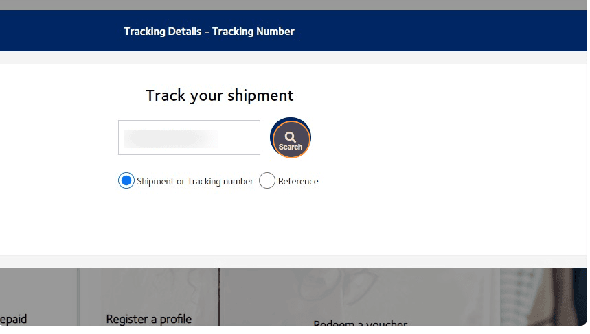 Tracking your shipment on DSV 