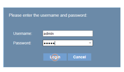The username and password login details for the Telkom fibre router